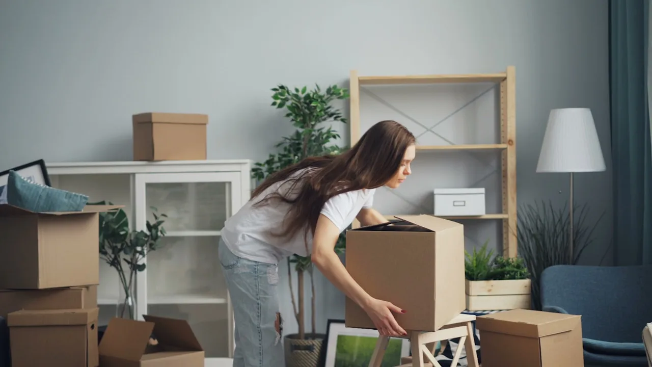 Professionell packning inför flytt
